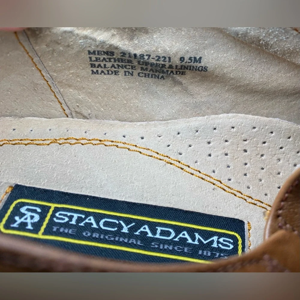 Stacy Adams‎ Connelly Bike Toe Loafer size 9.5